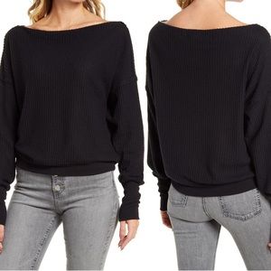 Treasure & Bond Thermal Off the Shoulder